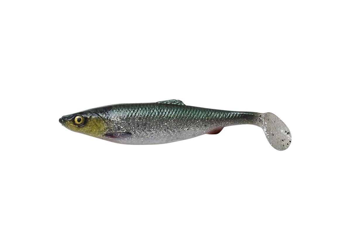 Savage Gear Gumová Nástraha 4D Herring Shad Green Silver