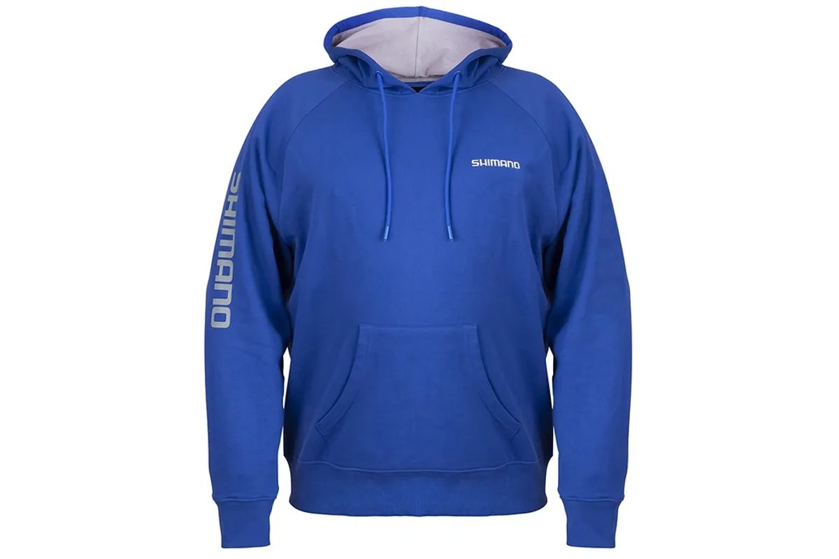 Shimano Mikina Wear Pull Over Hoodie Blue