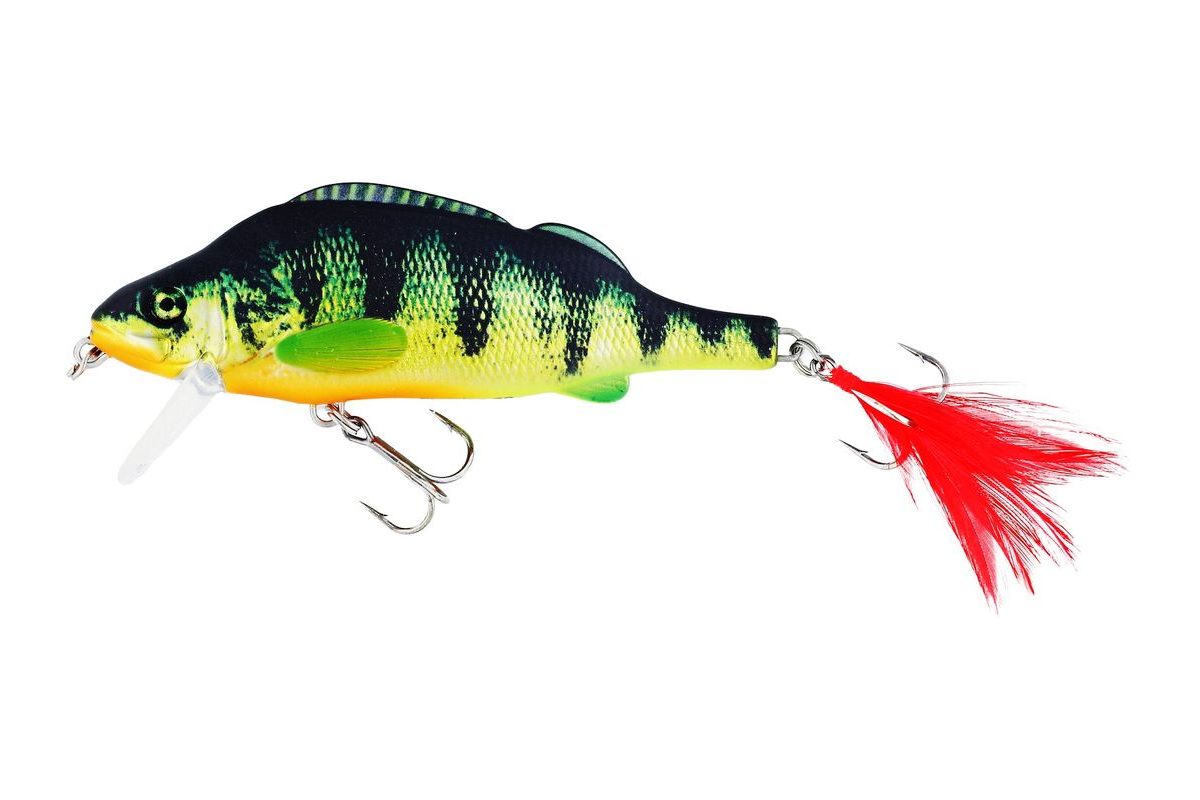 Westin Wobler Percy The Perch Crankbait Real Chartreuse Perch