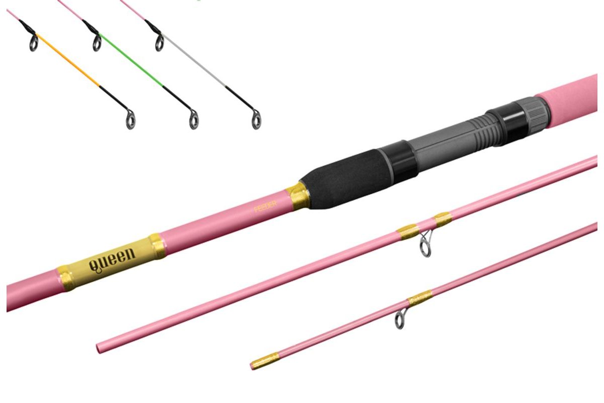 Delphin Prút Queen Feeder + 3 špičky 360cm 100g