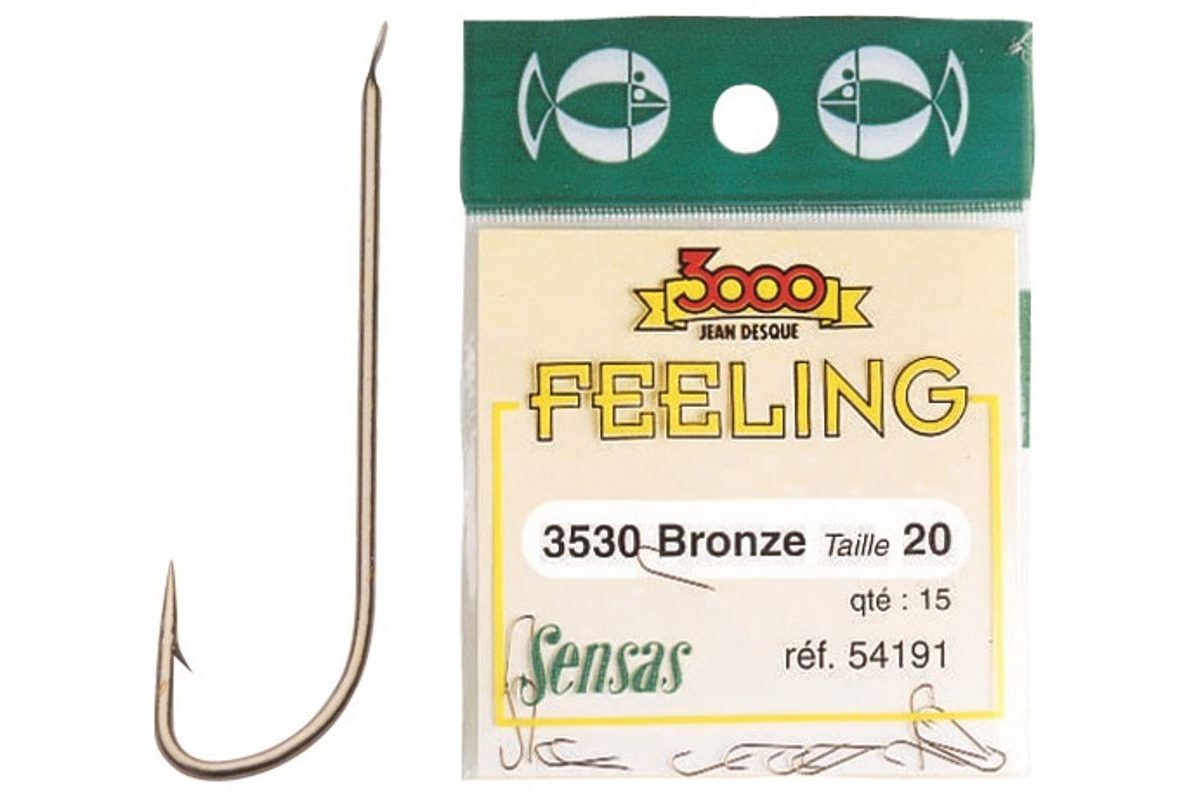 Sensas Háčiky Feeling 3530 Bronzové 15ks