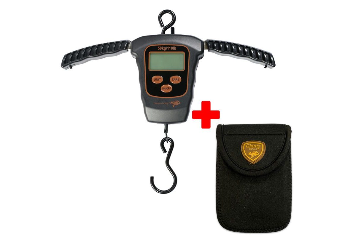 Giants Fishing Digitálna váha Digital Scale 50kg + neoprénové puzdro ZADARMO!