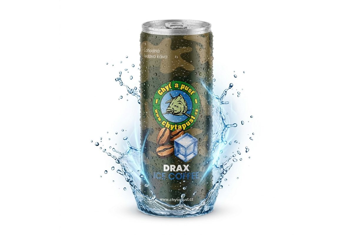 Chyť a pusť Ledová káva Drax 250ml