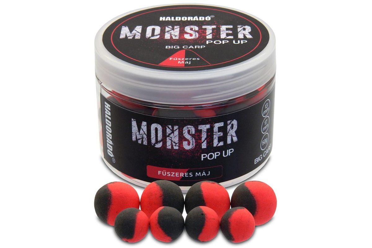 Haldorádó Pop-Up Boilies Method Monster Big Carp 13+17mm 50g