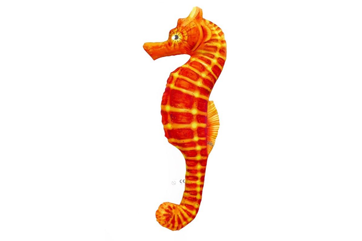 Gaby Polštář Mořský koník mini - Červený 40 cm