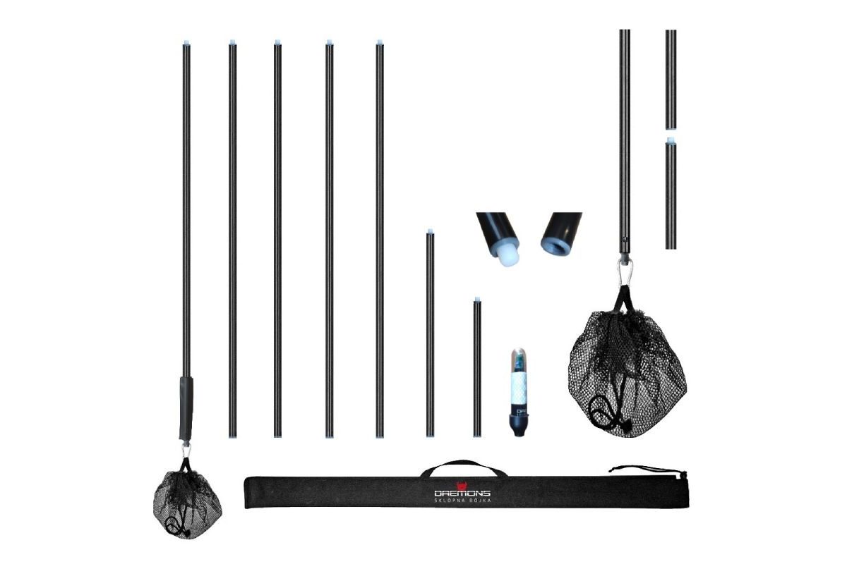 Daemons Sklopná tyčová bójka 05 RS s LED elektronikou, stmívacím sensorem a vypínačem