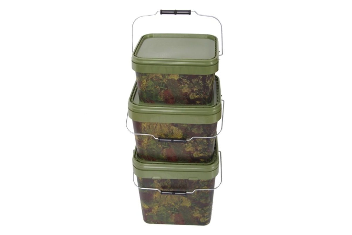 Gardner Kbelík hranatý Square Camo Buckets 10l