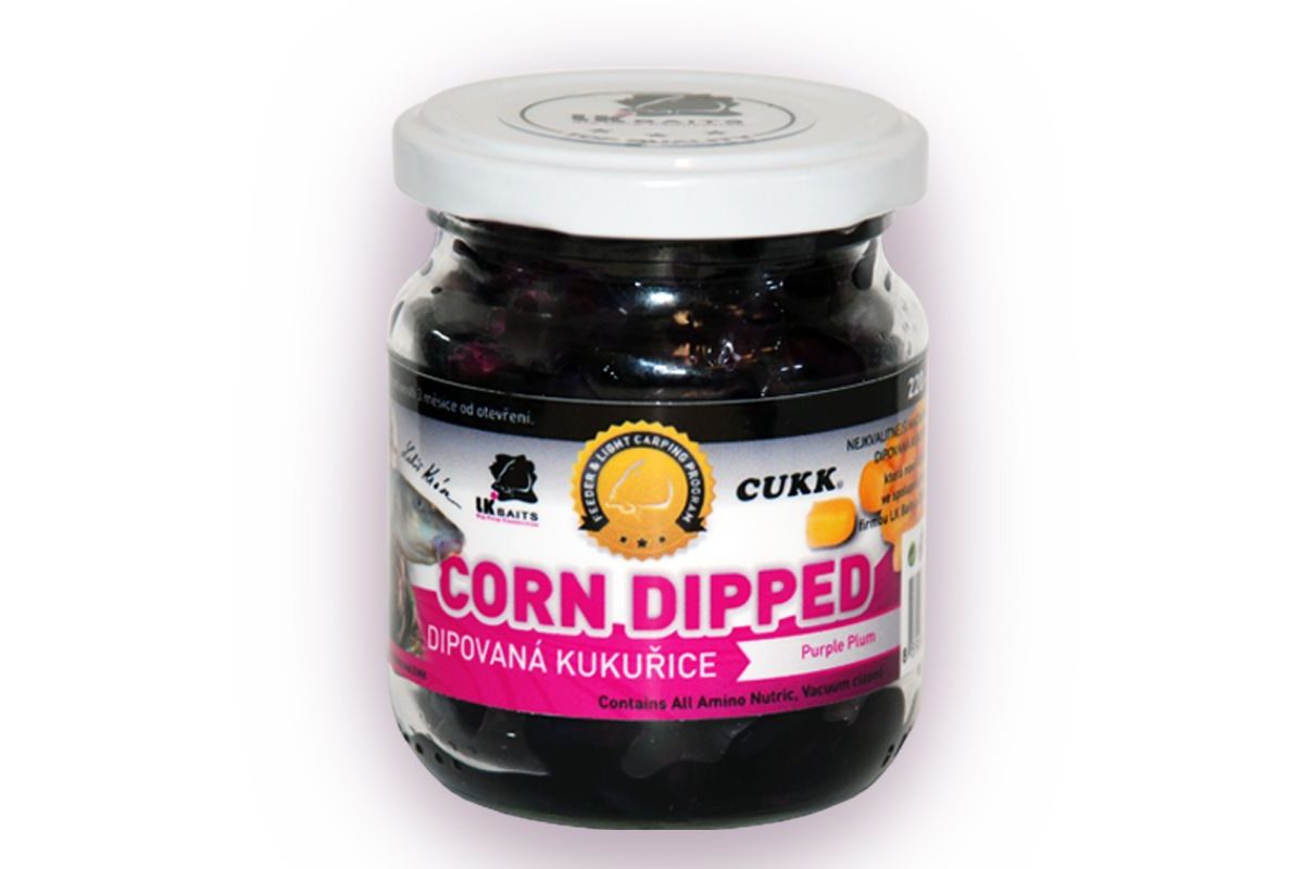 LK Baits Dipovaná kukuřice 220ml