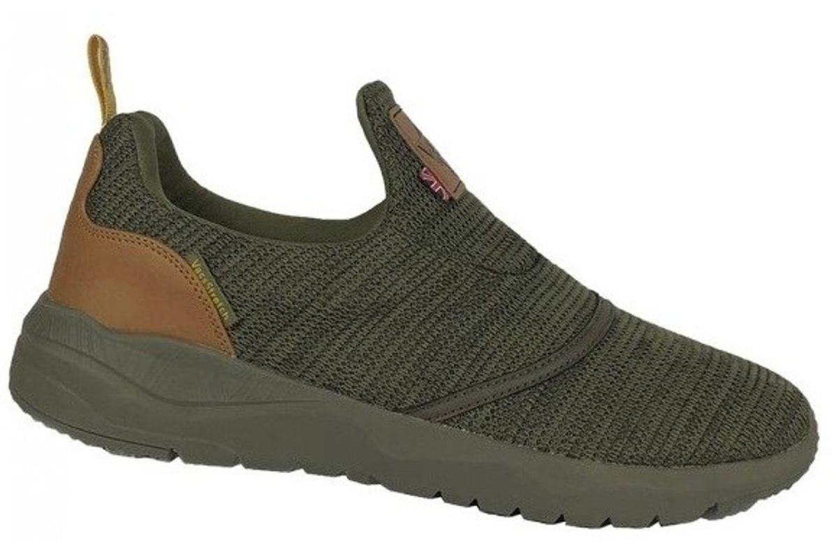 Vass Boty Easy Stretch Fishing Trainer Khaki