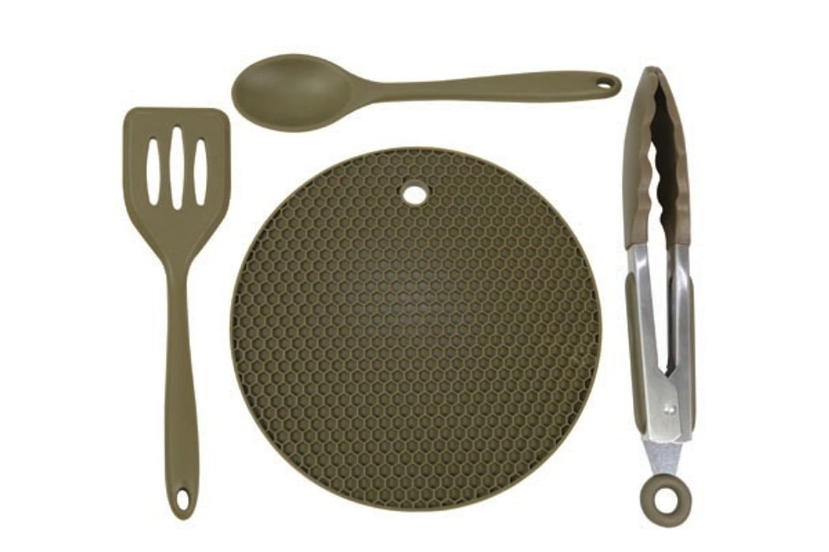 Trakker Silikonové kuchyňské nádobí Armolife Silicone Utensil Set