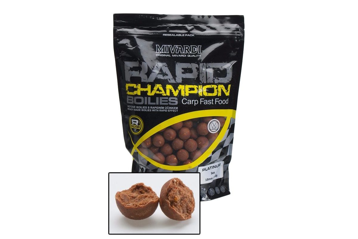 Mivardi Boilies Rapid Champion Platinum Sea