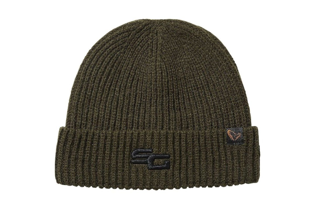 Savage Gear Zimní čepice Wool Mix Beanie Green