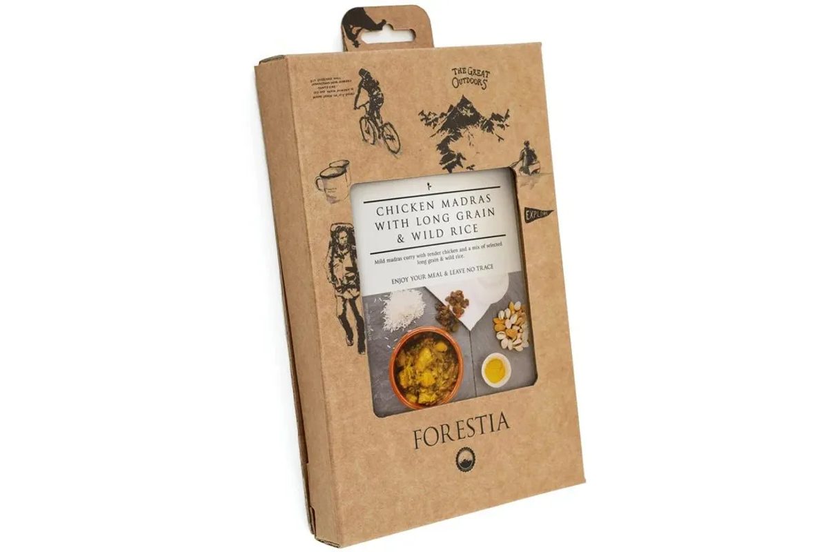Forestia Campingová strava Kuřecí Madras s dlouhozrnnou a divokou rýží