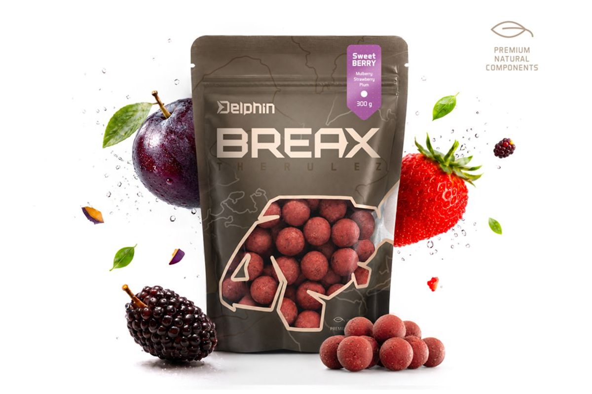 Delphin Boilies BreaX / SweetBERRY 300g
