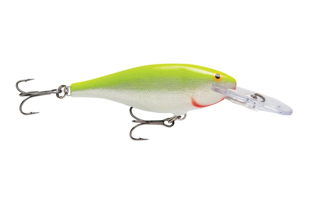 Rapala Wobler Shad Rap Deep Runner Silver Fluorescent Chartreuse