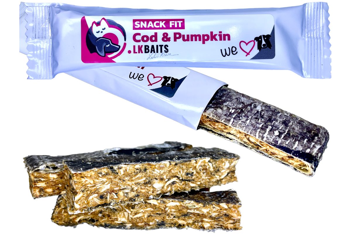 LK Baits Pet Snack FIT Treska-dýně 10g