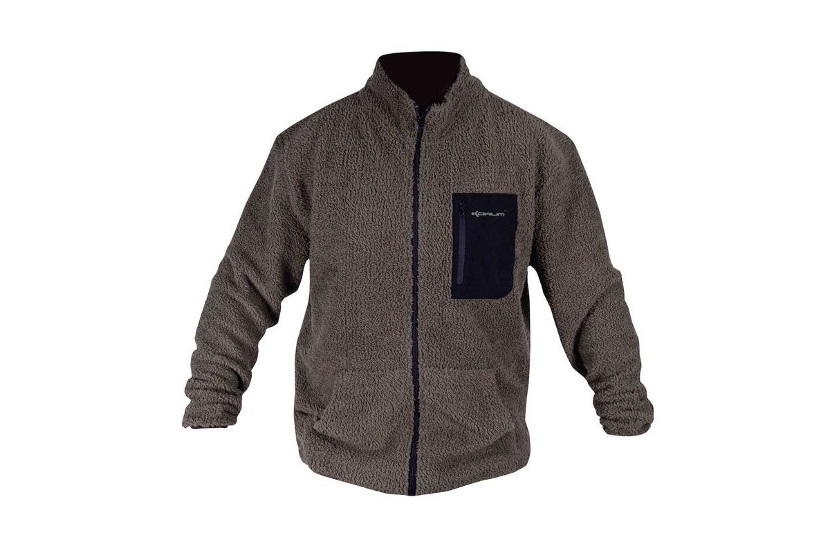 Korum Bunda Sherpa Zip Up Fleeces