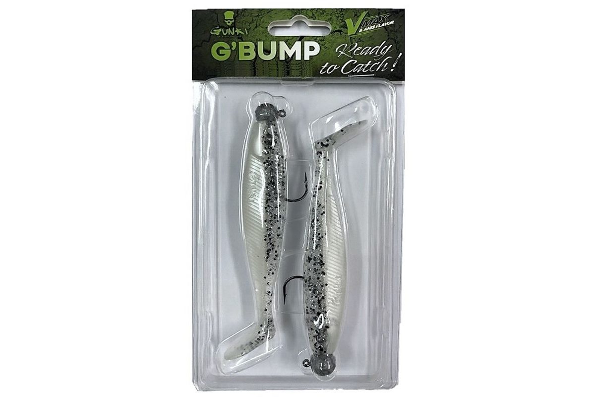 Gunki Gumová nástraha G Bump Ready To Catch Salt&Pepper 2ks