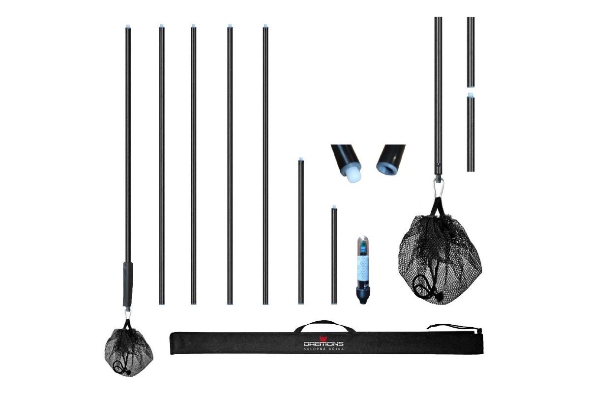 Daemons Sklopná tyčová bójka 05 s RGBS LED elektronikou, sensorem a vypínačem