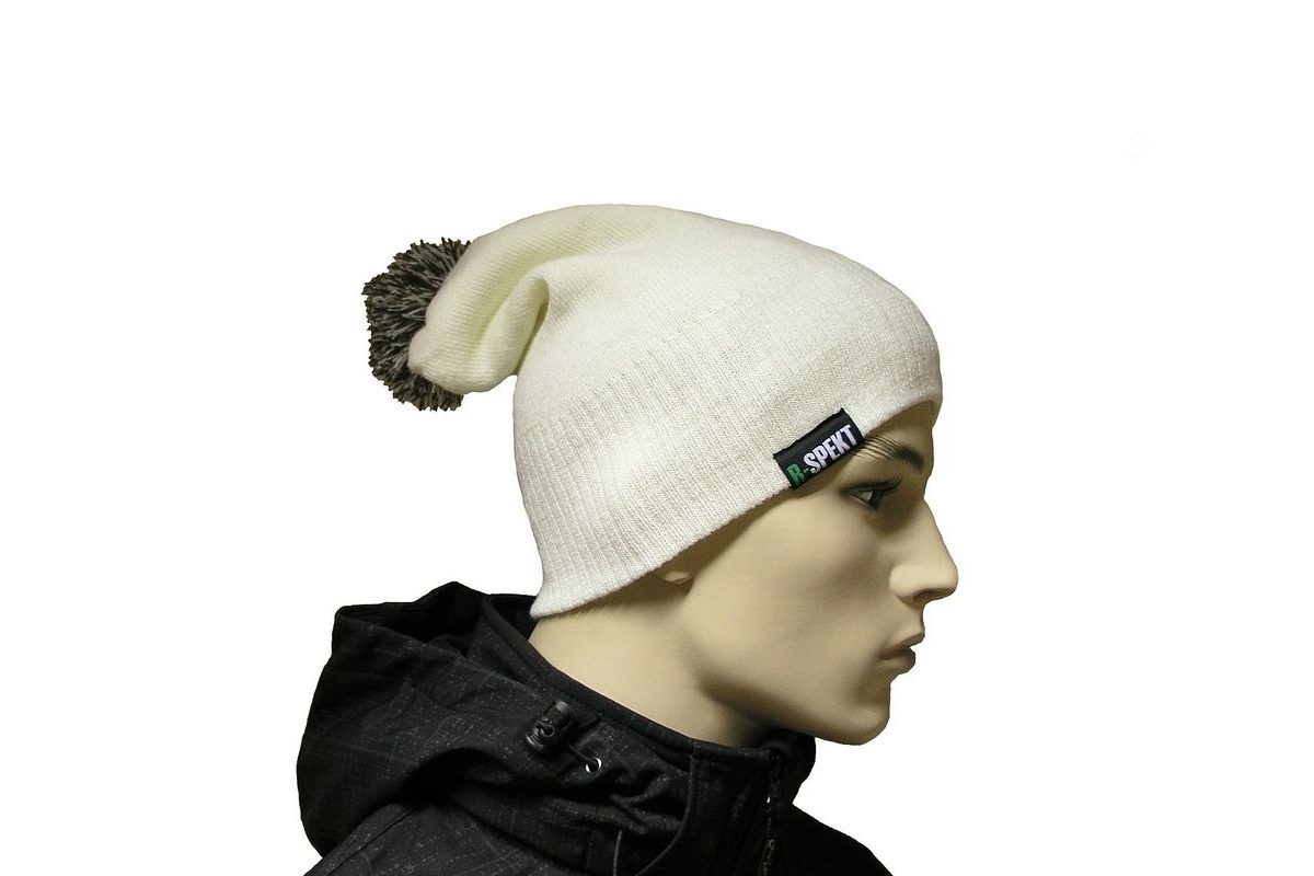 R-Spekt Kulich PomPom Duo beanie style limited edition smetanový