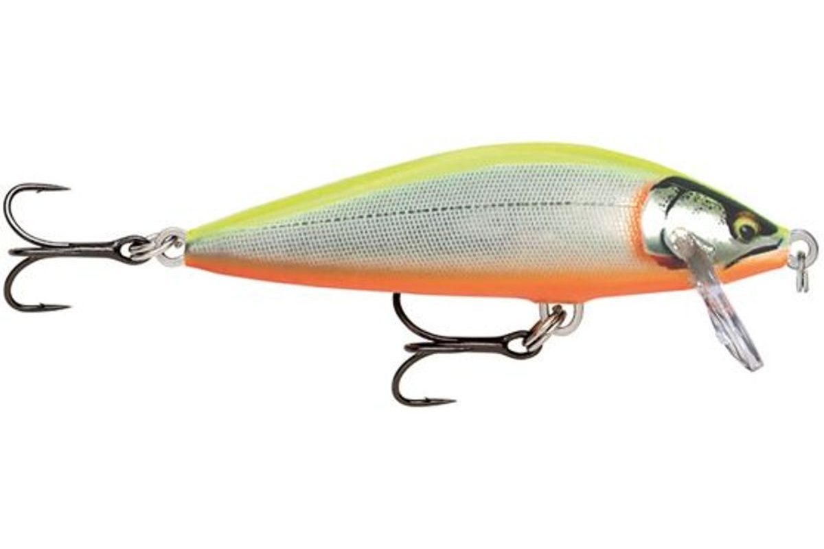 Rapala Wobler Count Down Elite Gilded Chartreuse Orange Belly