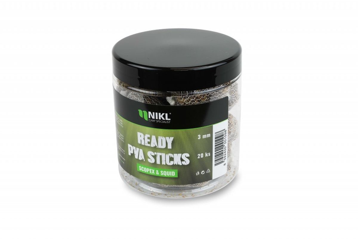 Nikl Ready PVA Stick Scopex & Squid 20ks