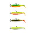 Savage Gear Gumová Nástraha Cannibal Shad Darkwater Set 4 ks