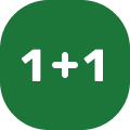 1+1