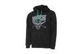 Madcat Mikina Skull Hoodie Black