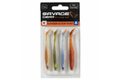 Savage Gear Gumová nástraha Slender Scoop Shad Clear Water Mix 4ks