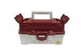 Plano Kufr Tray Tackle Box Red Metallic