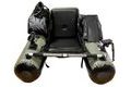 Black Cat Belly boat + Elektromotor Battle Boat Set 170 cm 113 cm