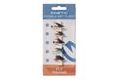 Kinetic Nympfy Wet Flies Dubble Hook 1 5pcs