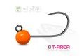 Delphin Jigové hlavičky Wolframové T-Area BL Fluo Oranžové 5ks