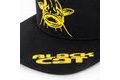 Black Cat Kšiltovka Black Flat Peak Cap