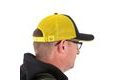 Black Cat Kšiltovka Black and Yellow Trucker Cap