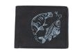 Giants fishing Peněženka dva kapři Black Wallet Two Carps černá