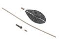 Mivardi Krmítka Method Feeder set QMR Grip L long (30g + 40g + 50g + mould)