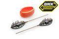 Mivardi Krmítka Method Feeder set QMR Grip XL long (50g + 60g + forma)