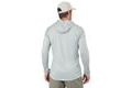 Grundéns UV Tričko Tough Sun Masked Hoodie Iceberg