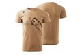 Giants fishing Tričko pánské béžové Plavající kapr