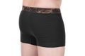 Fox Trenky Boxer Shorts Khaki/Čierne 2ks