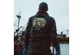 Grundéns Mikina Dark Seas X Grundens Watchman Hoodie Black