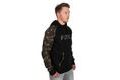 Fox Mikina Black / Camo Raglan Hoodie