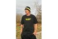 Black Cat Triko Logo Black T-Shirt