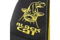 Black Cat Kšiltovka Black and Yellow Trucker Cap