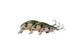 Savage Gear Wobler 3D Sticklebait Twitch Sinking Ayu Green Silver