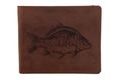 Mercucio Pánská peněženka Kapr lysec světlehnědá