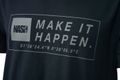 Nash Tričko Make It Happen Coordinates T Shirt Čierne