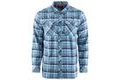Grundéns Košile Dungeness Seawool Flannel Shirt Captain's Blue